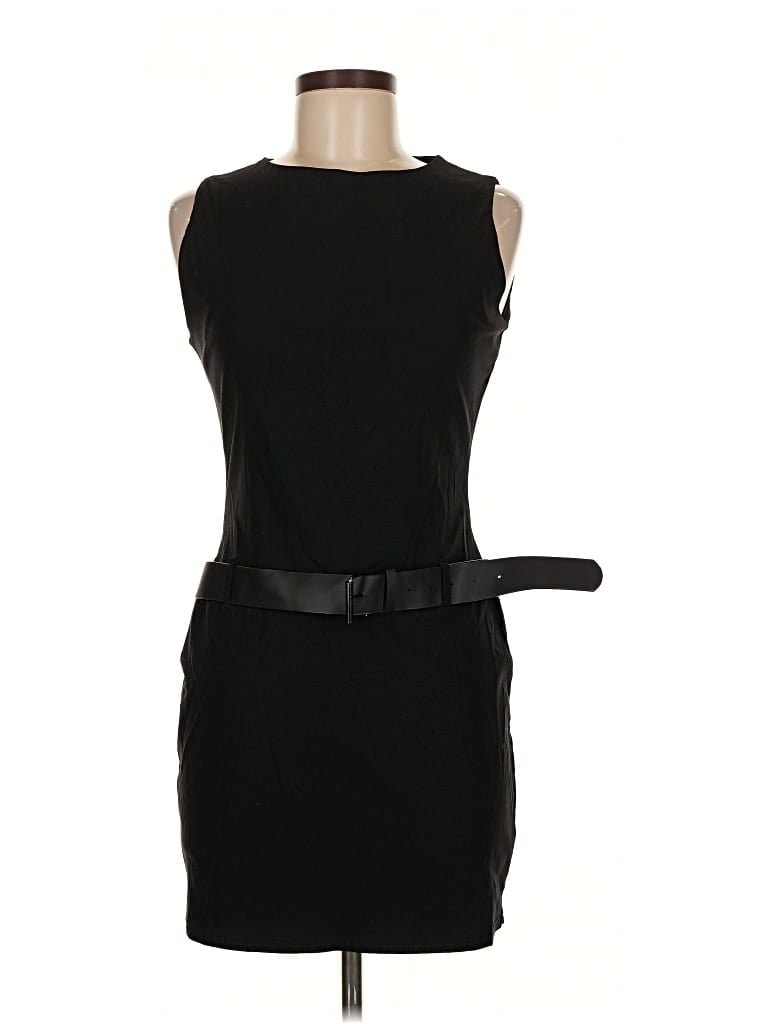 Pre-owned Prettylittlething Cocktail Dress In Black