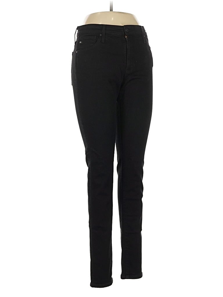 Pre-owned Adriano Goldschmied Jeggings In Black