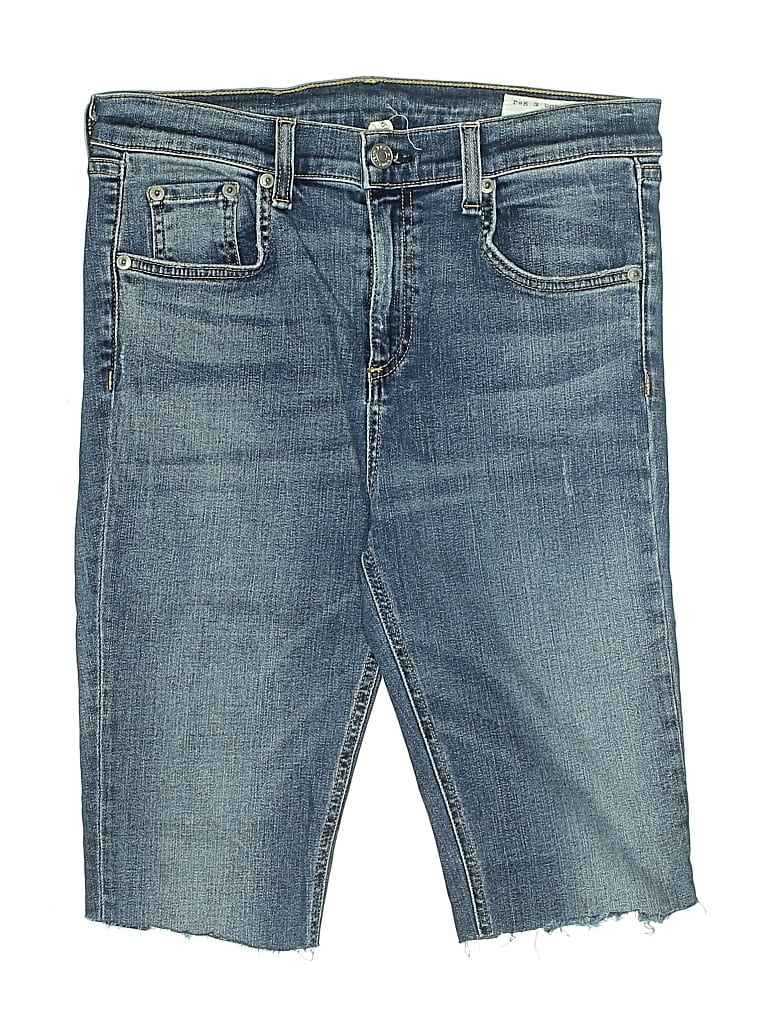 Pre-owned Rag & Bone Denim Shorts In Blue