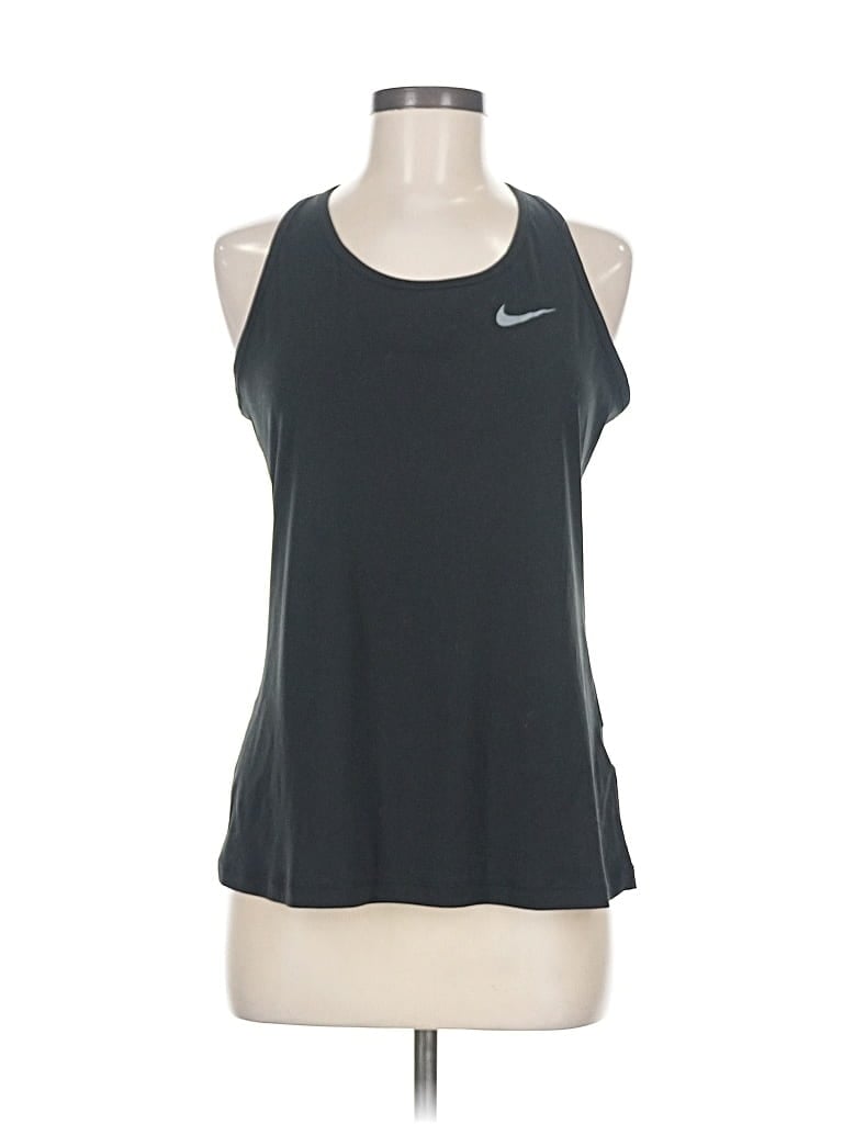 Pre-owned Nike Active Tank Top In Gray