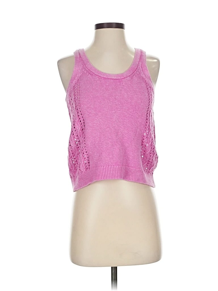 Pre-owned Splendid Sweater Vest In Pink