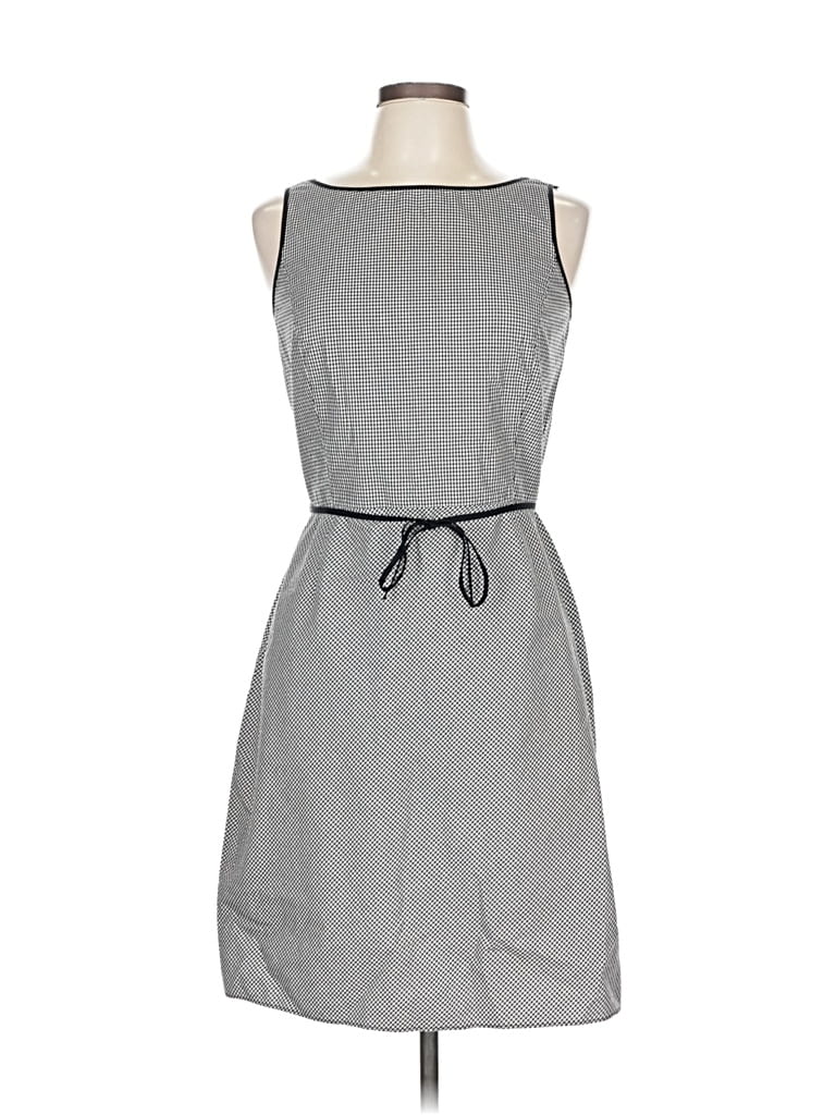 Pre-owned Ann Taylor Casual Dress In Gray