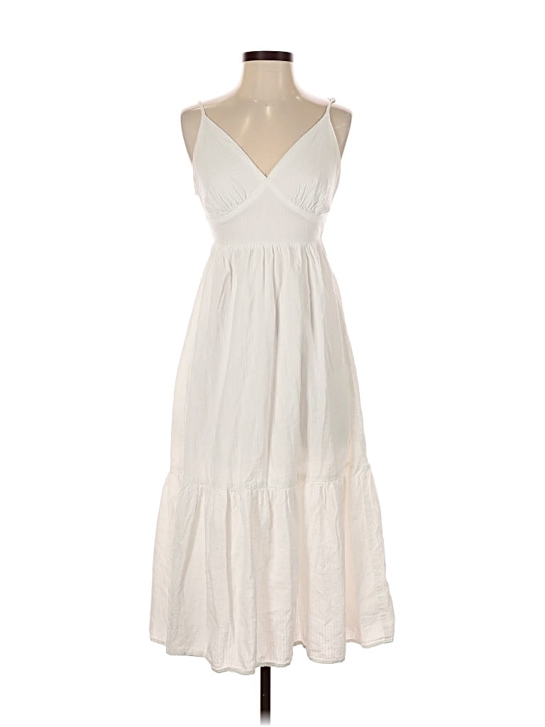 Pre-owned Jessica Simpson Casual Dress In White