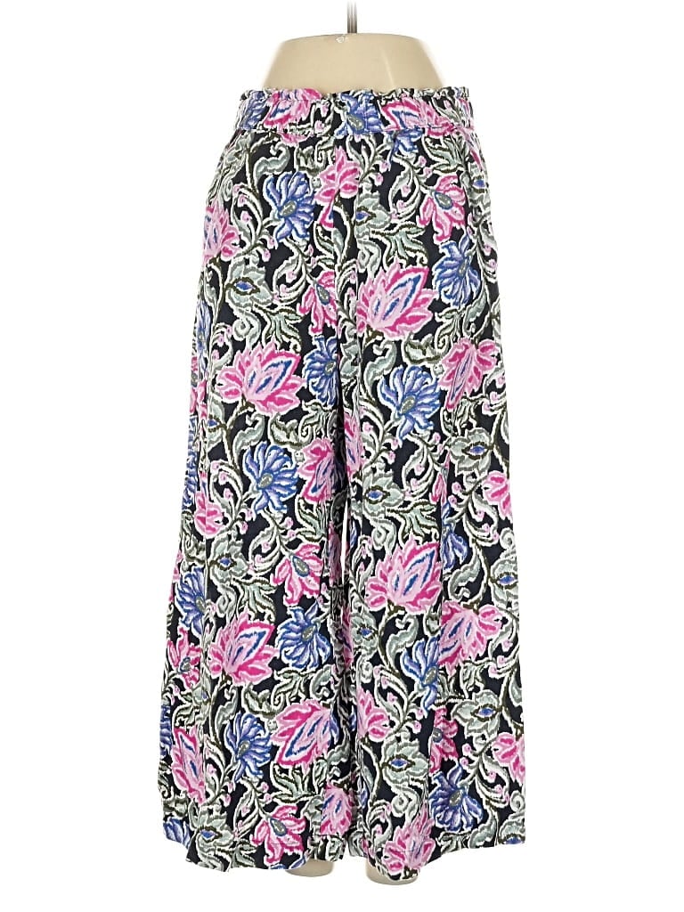 Pre-owned Ann Taylor Loft Linen Pants In Blue