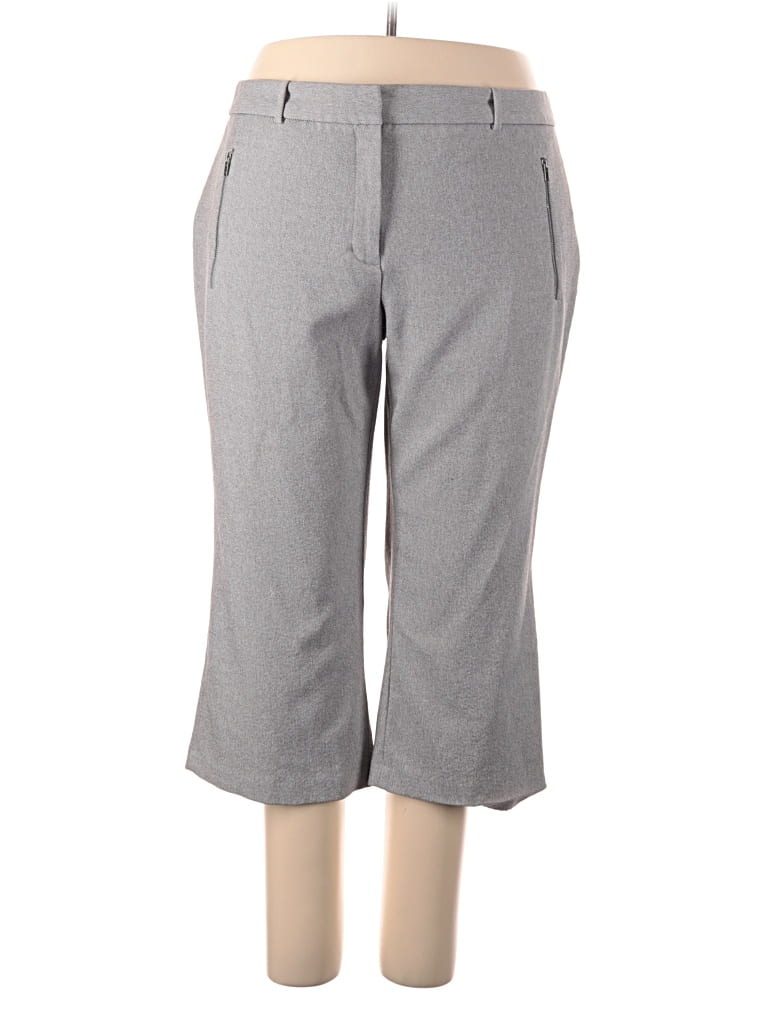 Pre-owned Calvin Klein Dress Pants In Gray