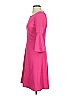 AMBERLEAF Solid Pink Casual Dress Size 00 - photo 5