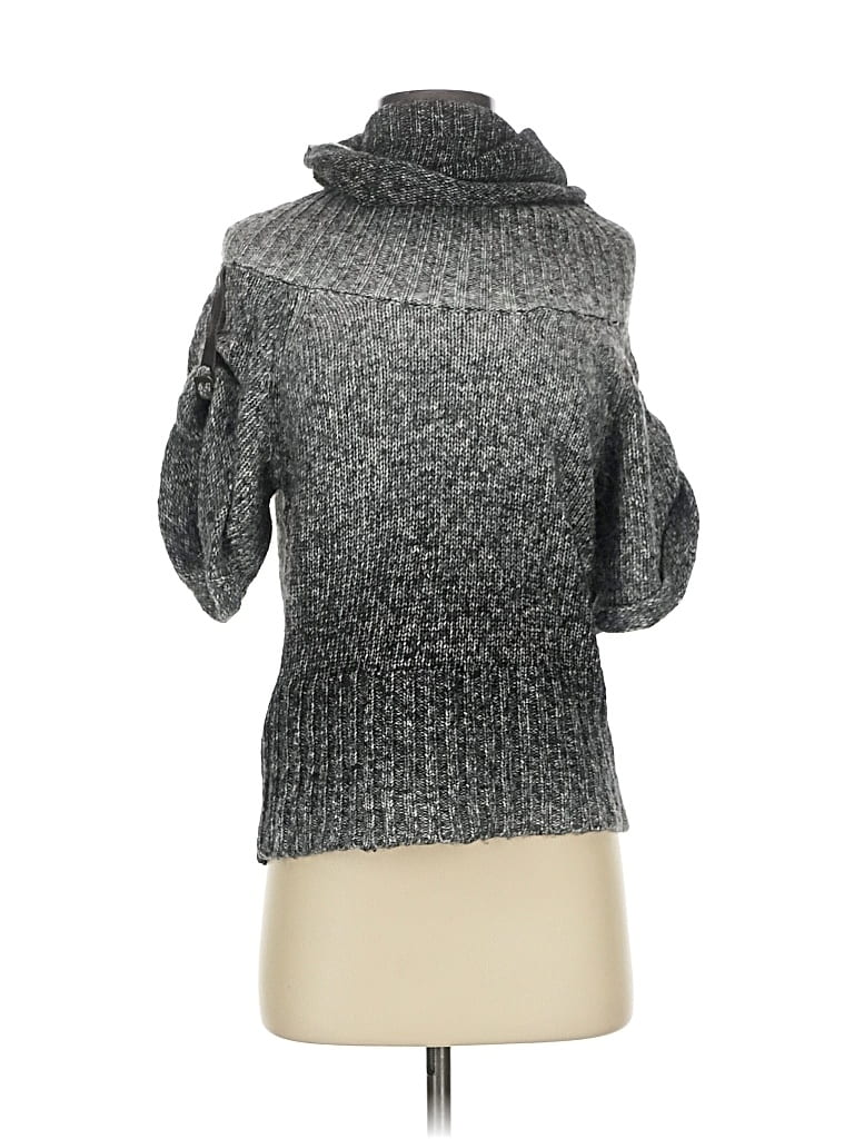 Pre-owned Mng Turtleneck Sweater In Gray