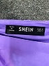 Shein Solid Purple Cocktail Dress Size S - photo 6