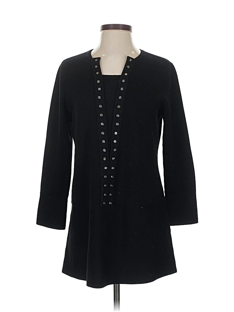 Pre-owned Tory Burch Casual Dress In Black