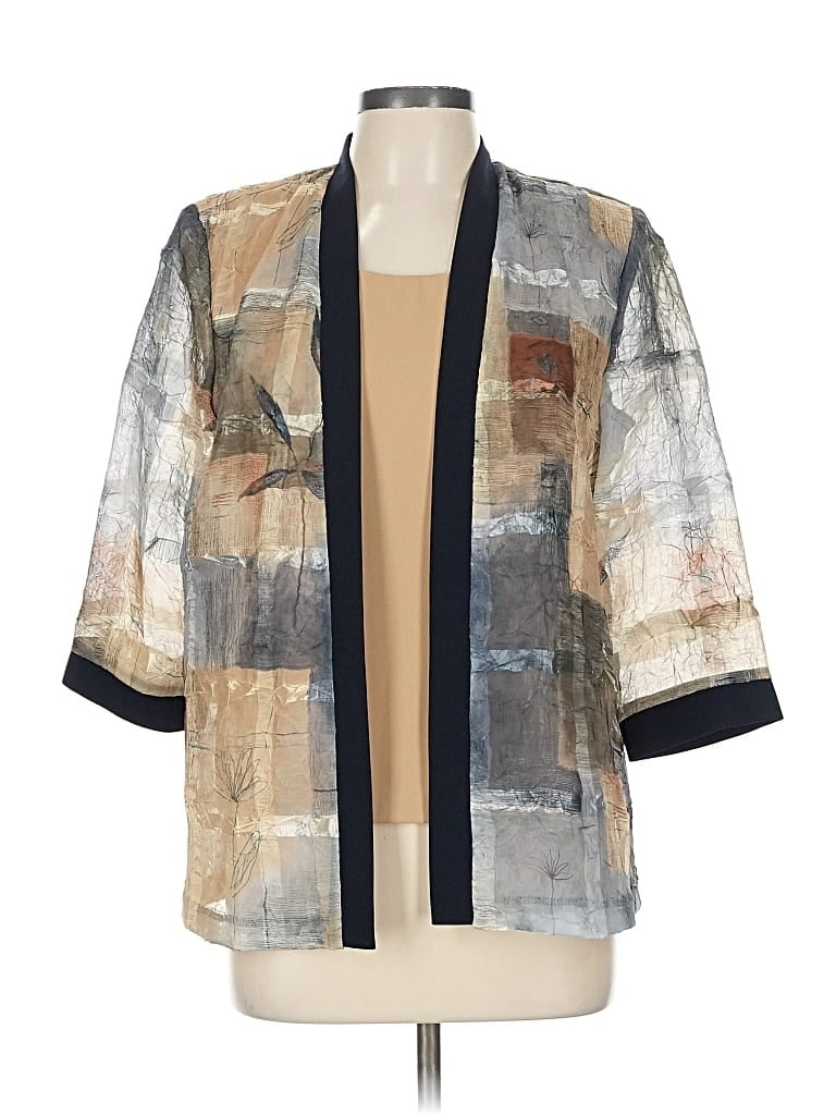 Pre-owned R & M Richards Blazer Jacket In Brown