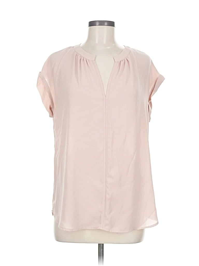 Pre-owned Philosophy Republic Clothing Short Sleeve Blouse In Pink