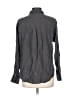 Mudd 100% Rayon Gray Long Sleeve Button-Down Shirt Size L - photo 2