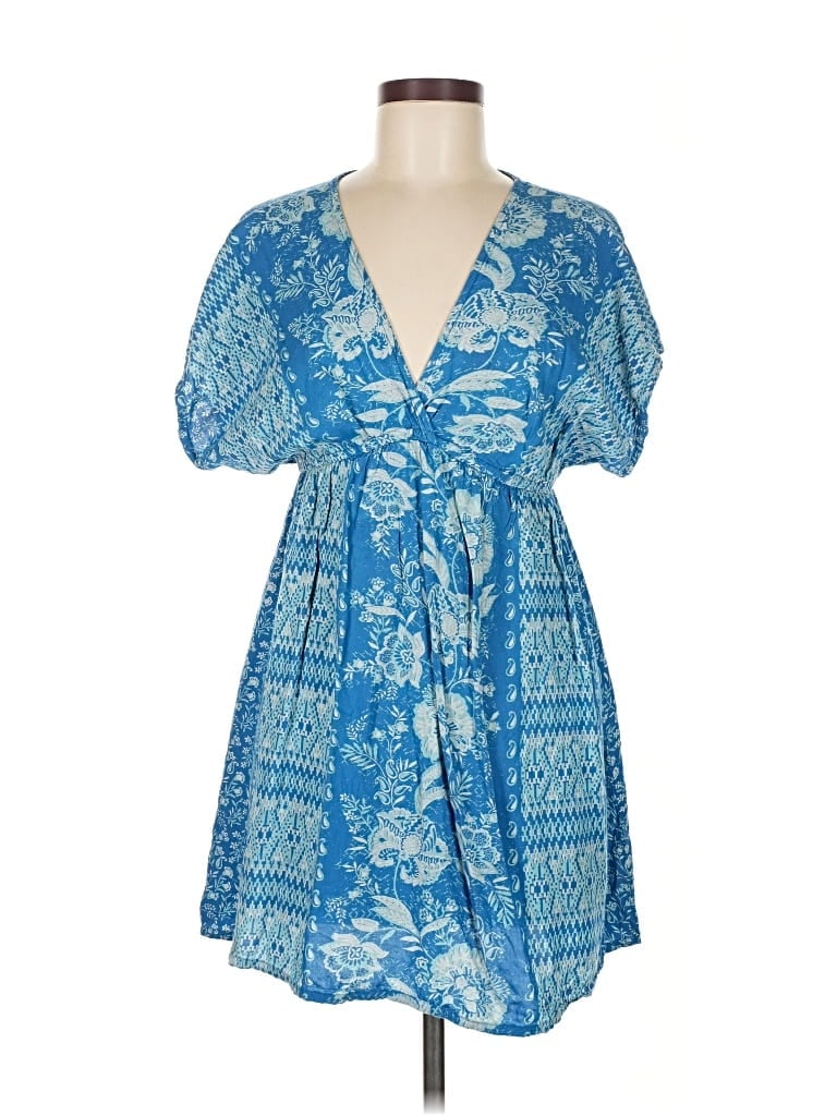 Pre-owned Angie Casual Dress In Blue