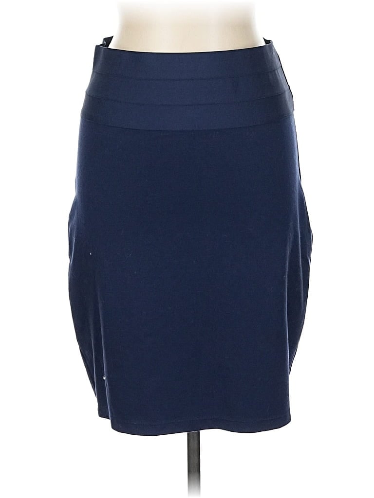 Pre-owned Max Studio Casual Skirt In Blue