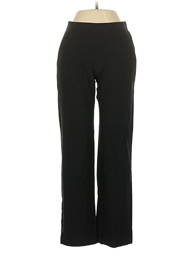 Pre-owned Eileen Fisher Casual Pants In Black