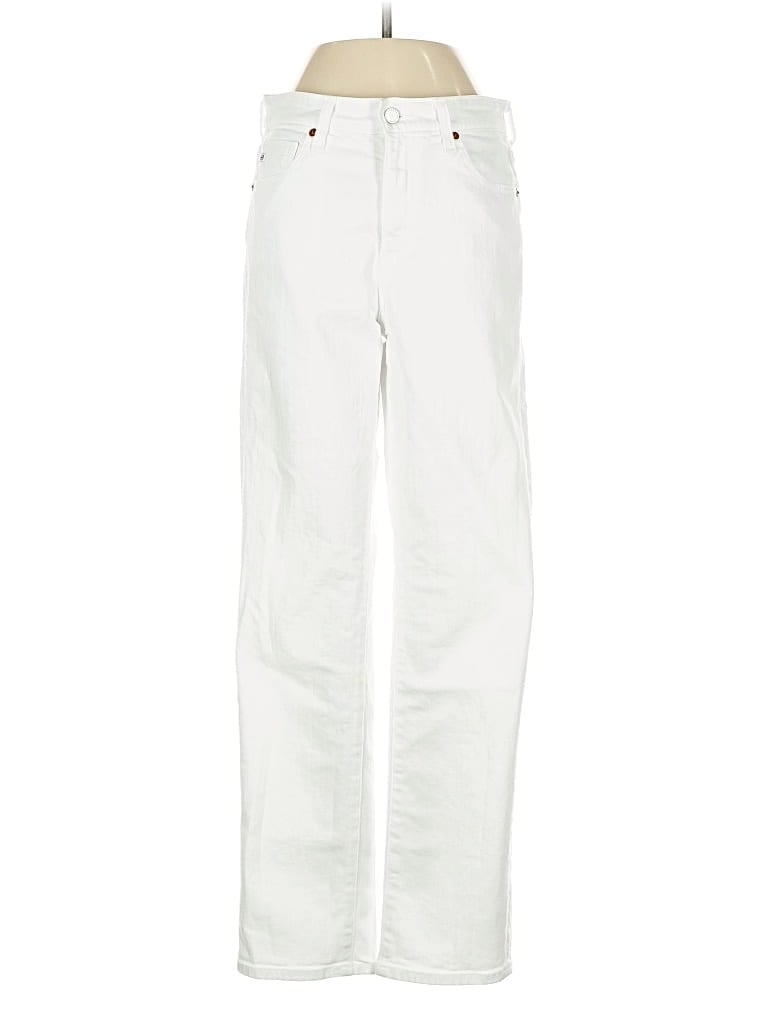 Pre-owned Adriano Goldschmied Jeans In White