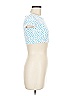 Lilly Pulitzer Blue Short Sleeve Top Size 8 - photo 4