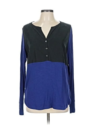 CALVIN KLEIN JEANS Long Sleeve Blouse (view 1)