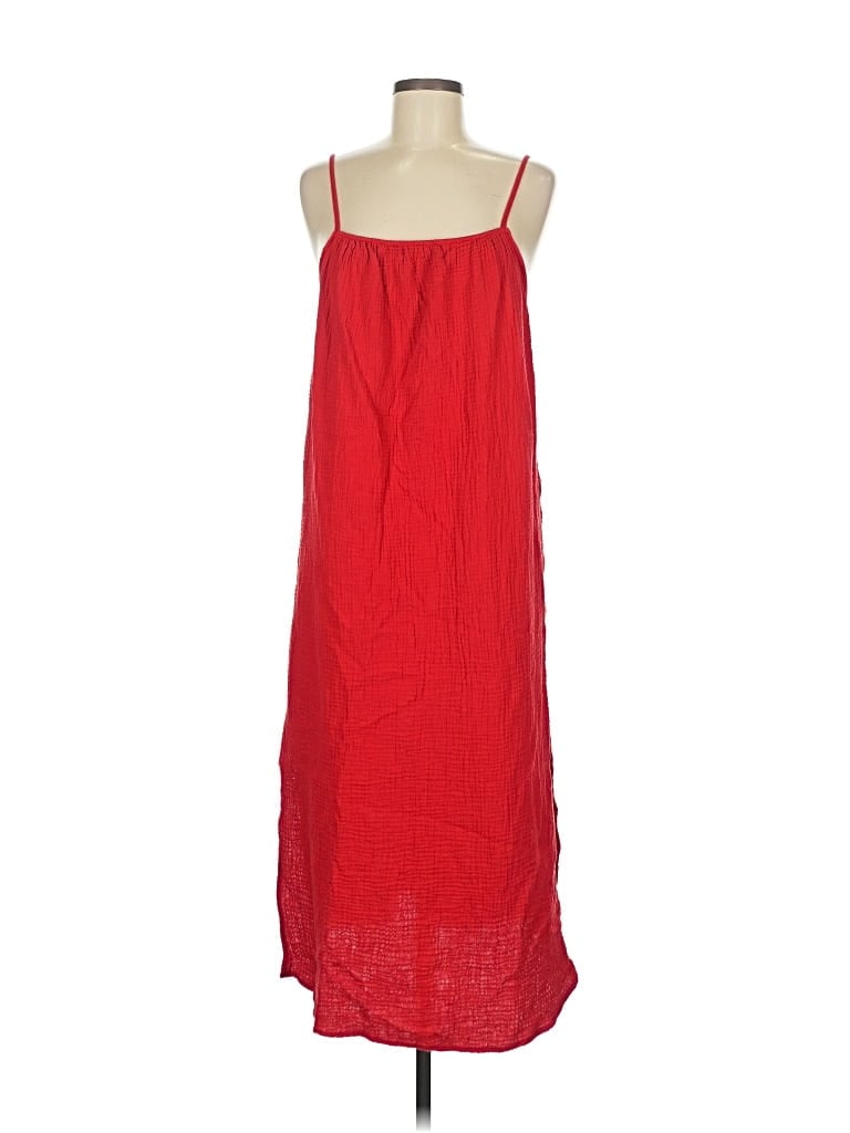 Pre-owned H&m Casual Dress In Red
