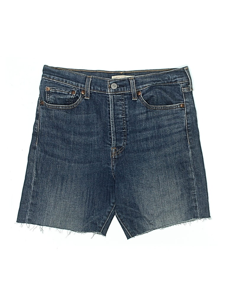 Pre-owned Levi's Denim Shorts In Blue