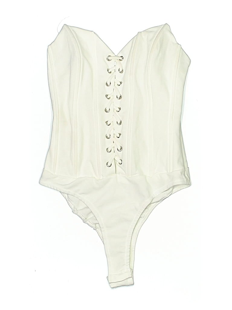 Pre-owned Princess Polly Bodysuit In White