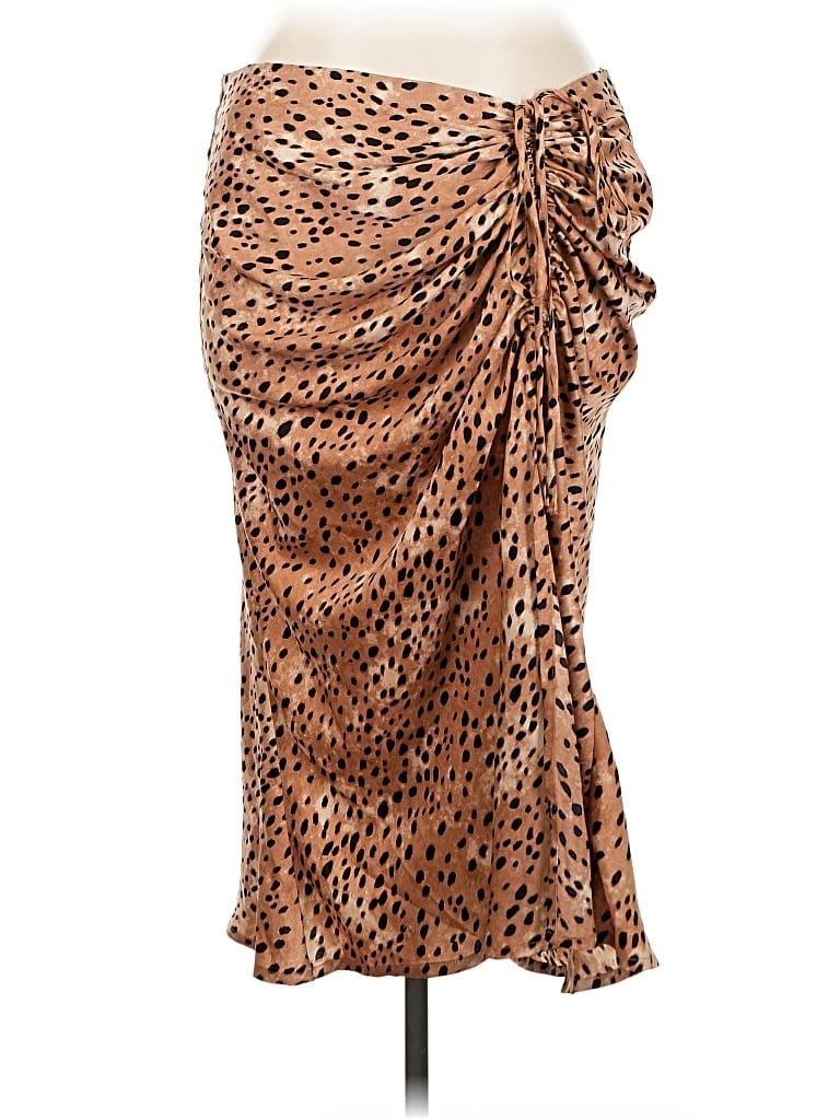 Pre-owned Cider Casual Skirt In Brown