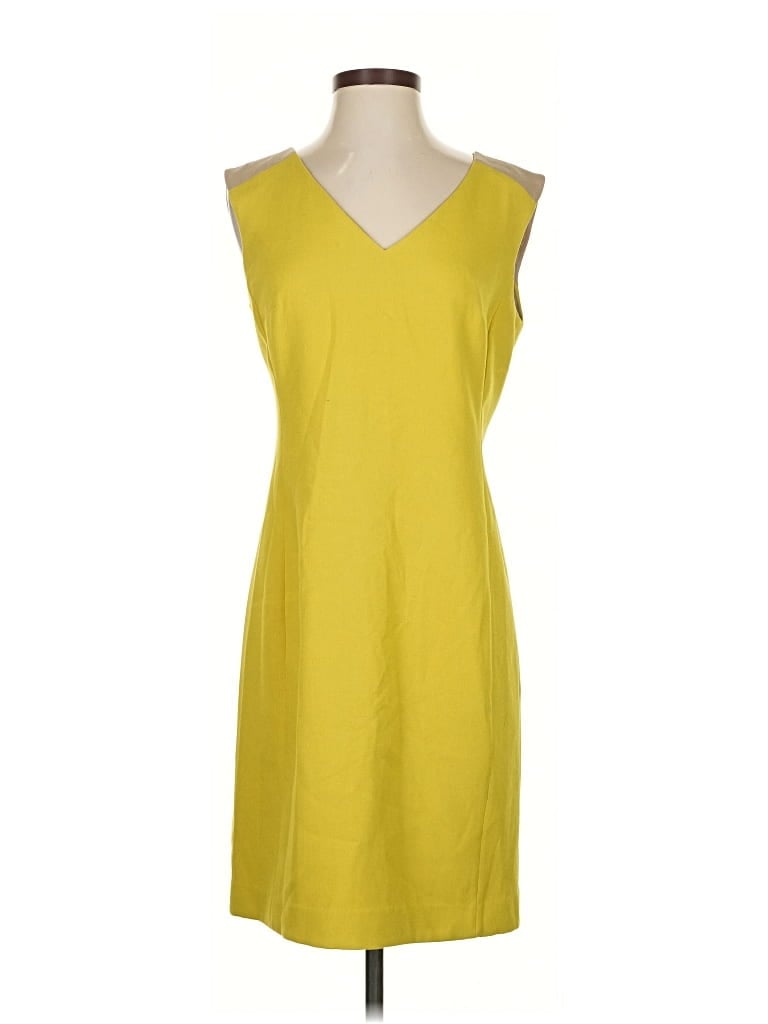 Pre-owned Ann Taylor Casual Dress In Yellow