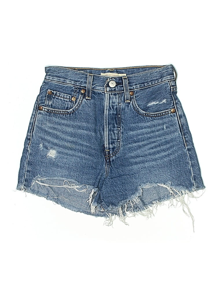 Pre-owned Levi's Denim Shorts In Blue