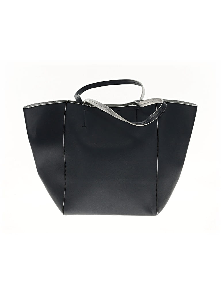 Pre-owned Banana Republic Leather Tote Bag In Blue