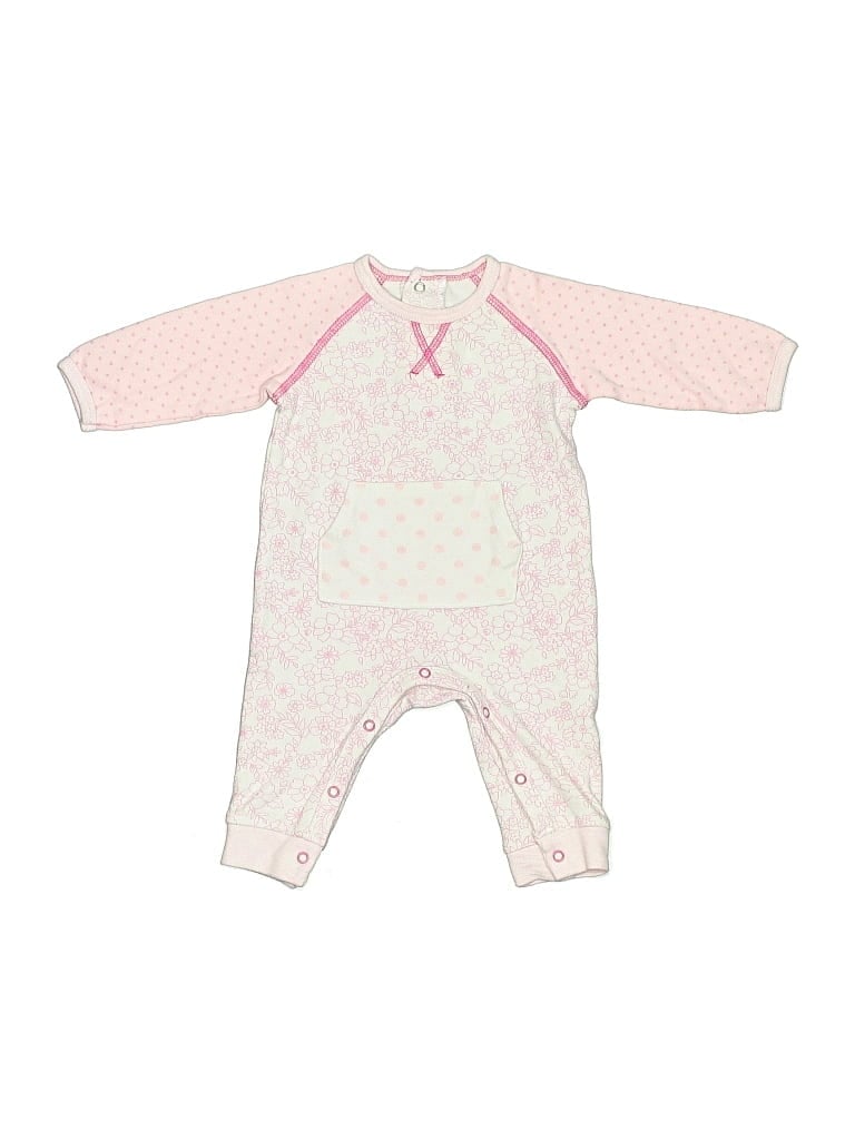 Pre-owned Rene Rofe Babies' Long Sleeve Onesie In Pink