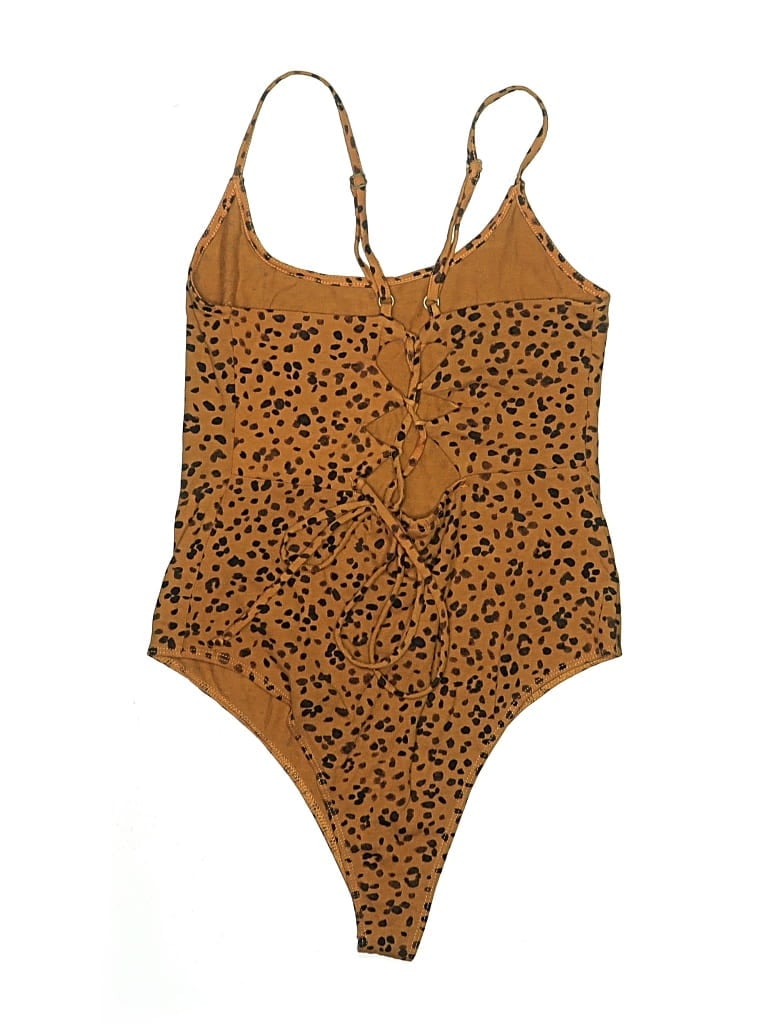 Pre-owned Wild Fable Bodysuit In Brown