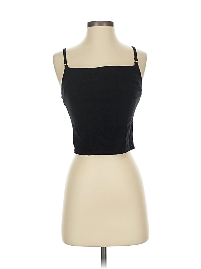 Pre-owned Intimately By Free People Tank Top Black Strapless Neckline Tops