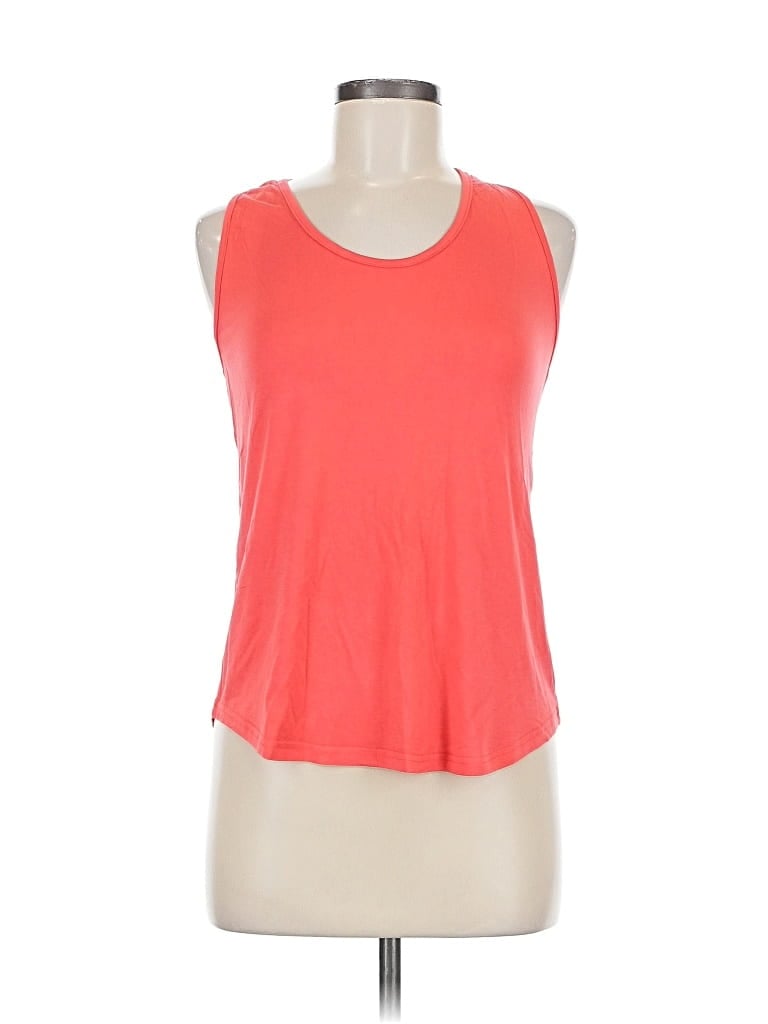Pre-owned Unbranded Sleeveless T-shirt In Orange