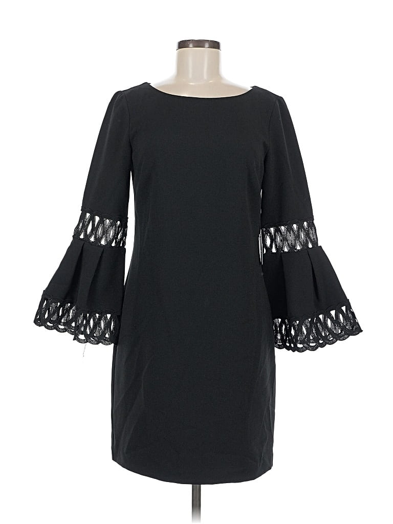 Pre-owned Laundry By Shelli Segal Cocktail Dress In Black