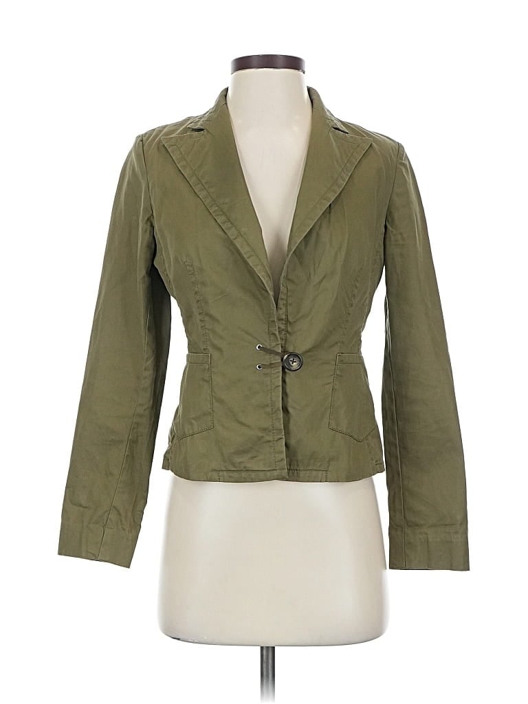 Pre-owned Banana Republic Jacket In Green