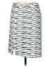 Doncaster Collection Stripes White Casual Skirt Size 8 - photo 2