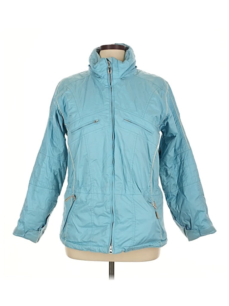 Pre-owned Obermeyer Snow Jacket In Blue