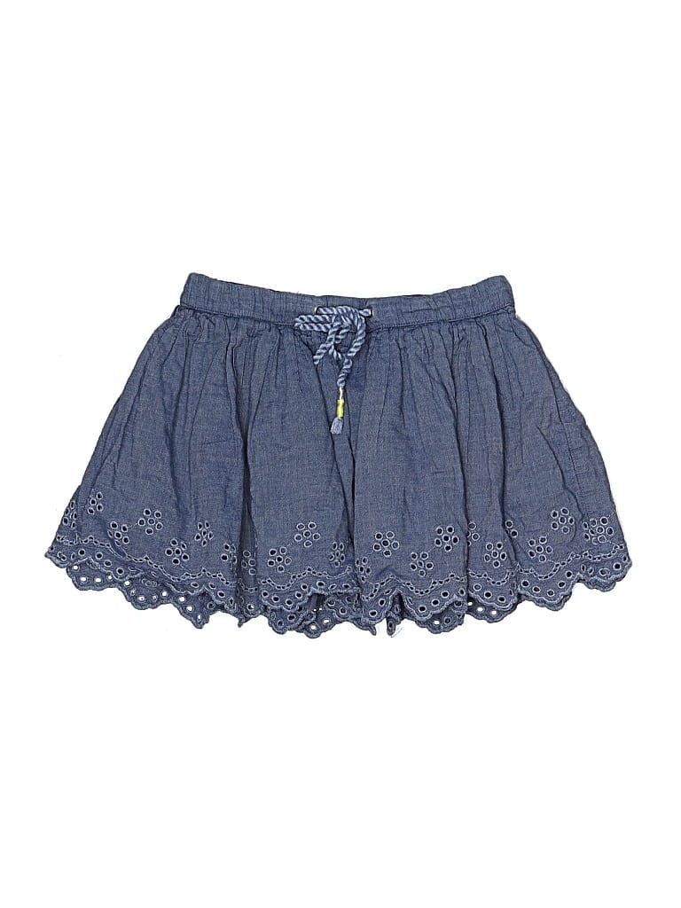 Pre-owned Cat & Jack Kids' Denim Skirt In Blue