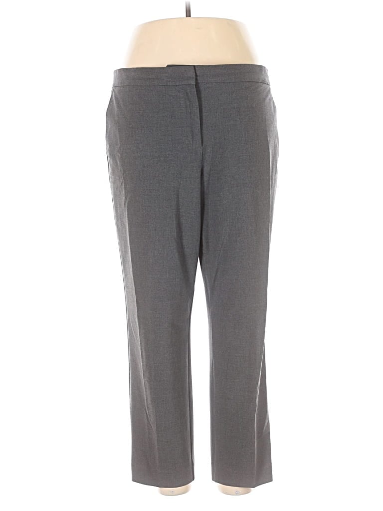 Pre-owned Ann Taylor Dress Pants In Gray