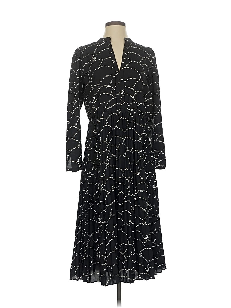 Pre-owned Ann Taylor Casual Dress In Black