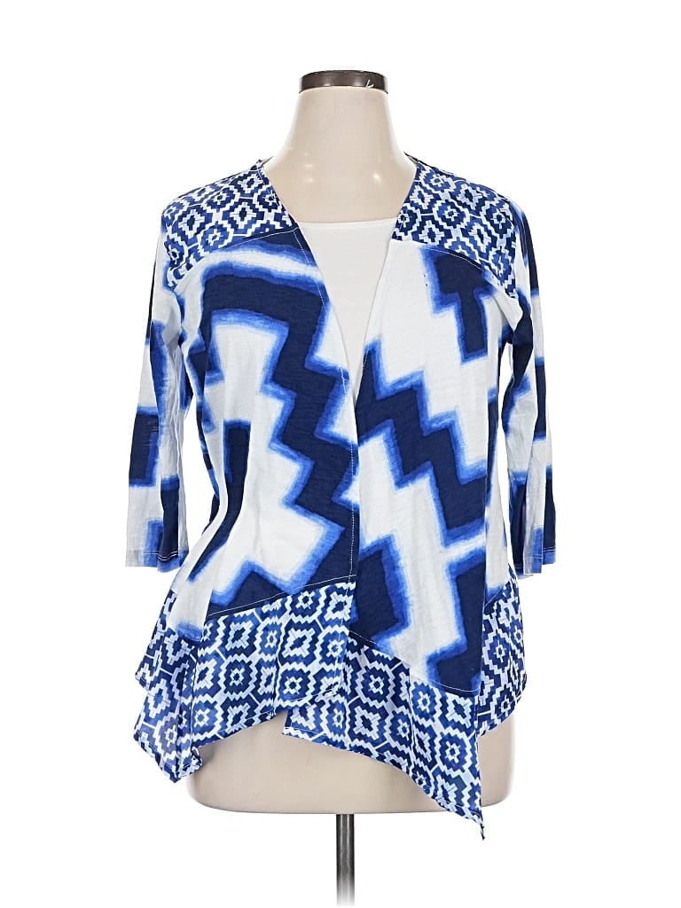 Pre-owned Onque Casuals Kimono In Blue