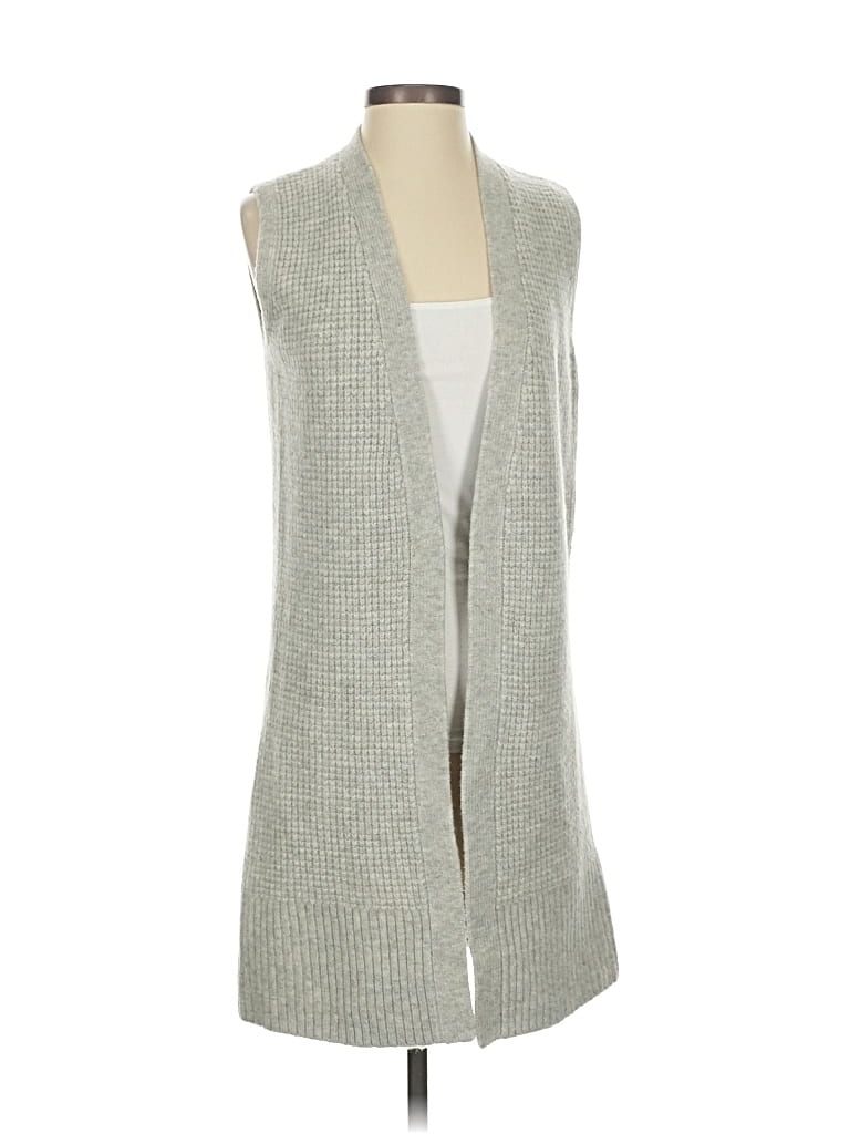 Pre-owned Max Studio Sweater Vest In Gray