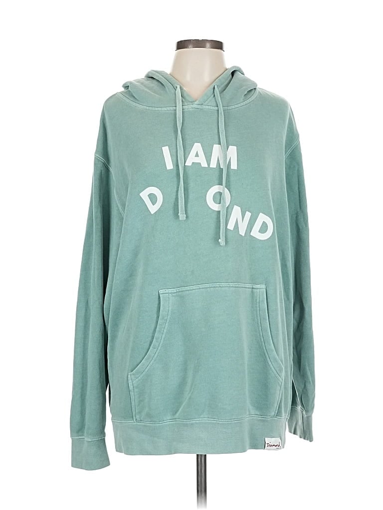 Pre-owned Diamond Supply Co. Pullover Hoodie In Blue