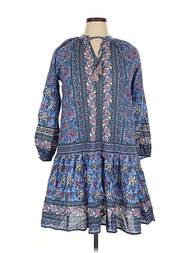 Pre-owned Bindu Casual Dress In Blue