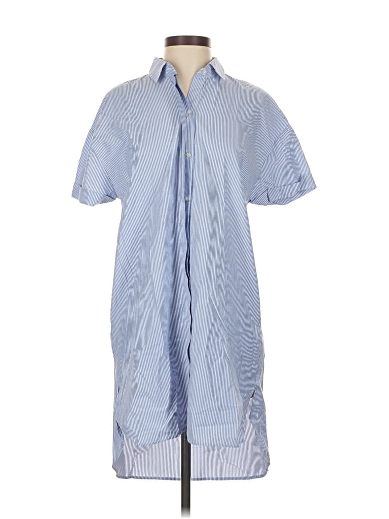 Pre-owned Trafaluc By Zara Casual Dress In Blue