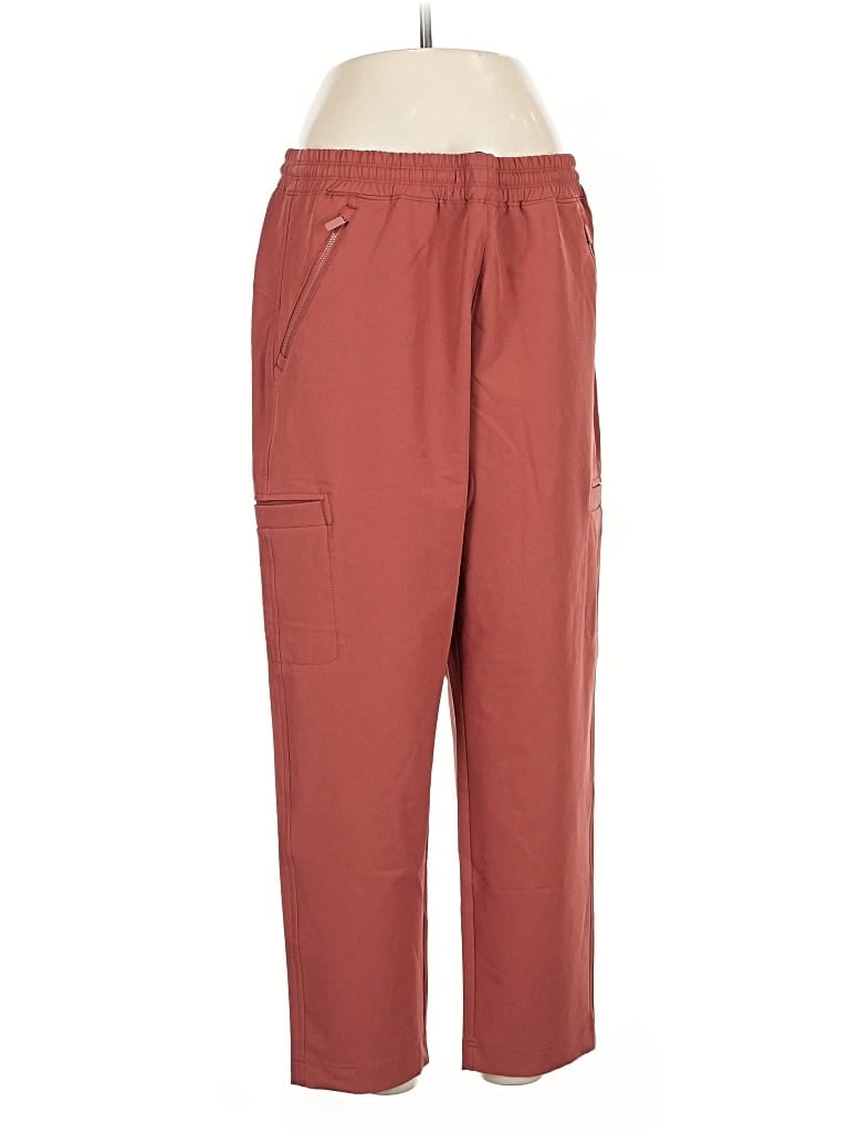 Pre-owned Active By Old Navy Casual Pants In Burgundy