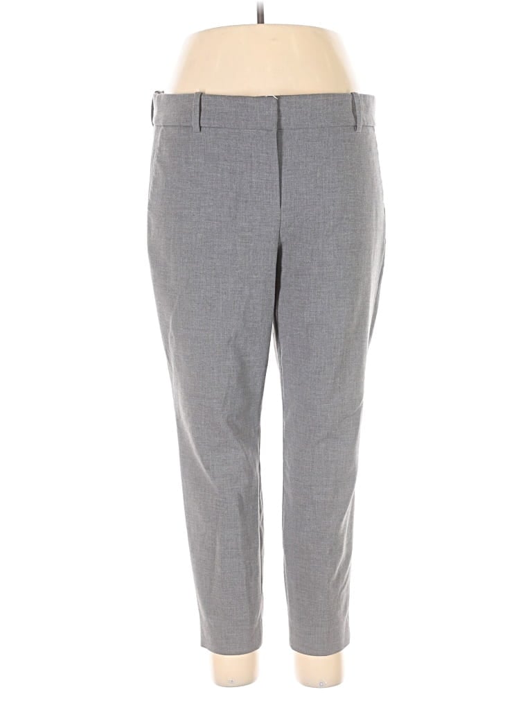 Pre-owned J.crew 365 Dress Pants In Gray