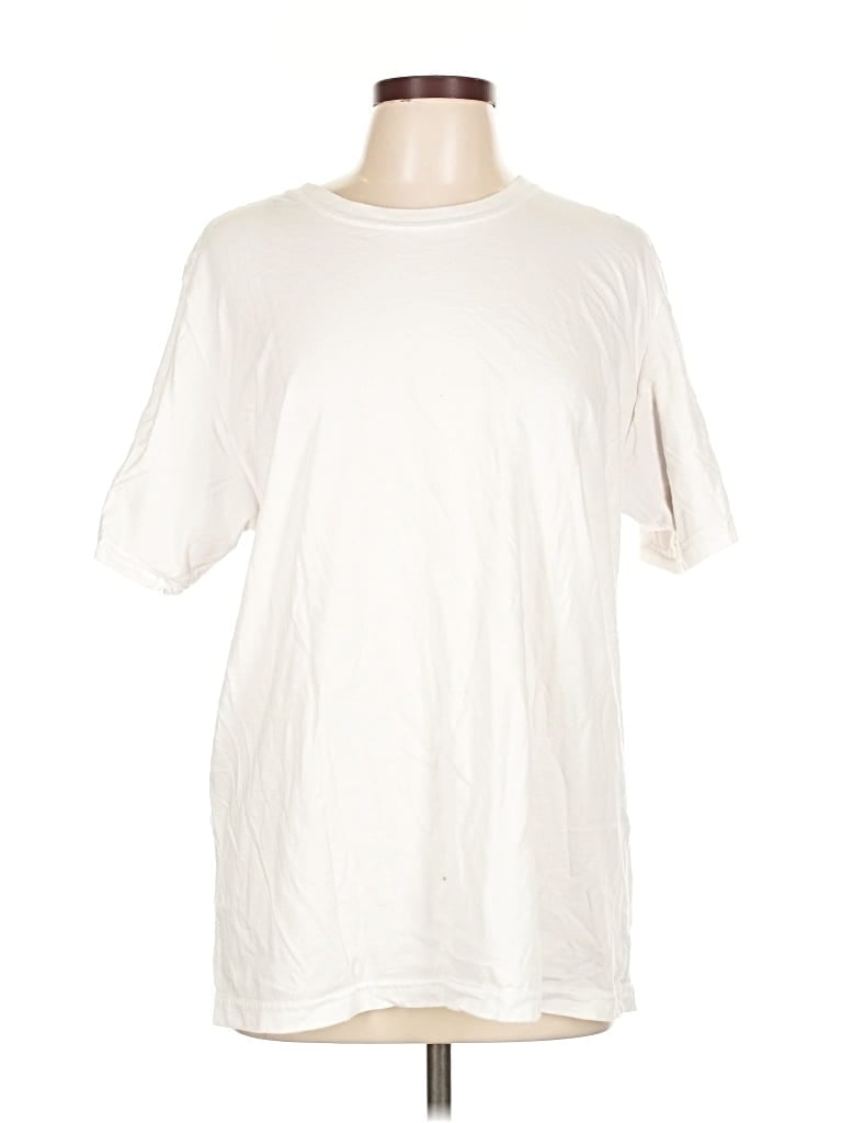 Pre-owned Assorted Brands Short Sleeve T-shirt In White