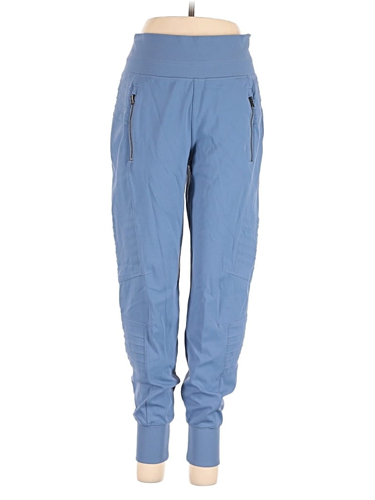 Pre-owned Athleta Track Pants In Blue