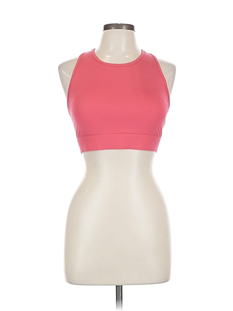 Pre-owned Fabletics Tank Top Pink Halter Neckline Tops